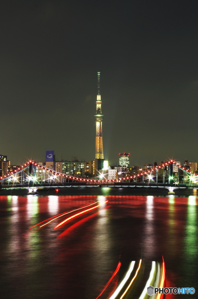 東京風景⑬ #隅田川 #東京スカイツリー