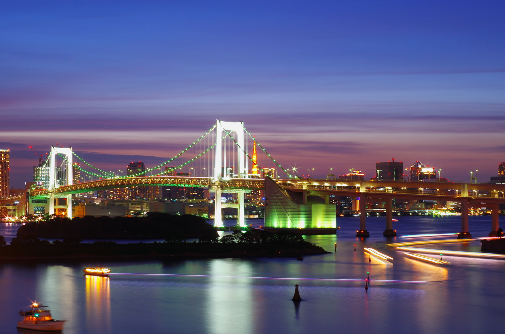 東京風景⑲ #お台場 #レインボーブリッジ