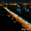大阪夜景【光の道】