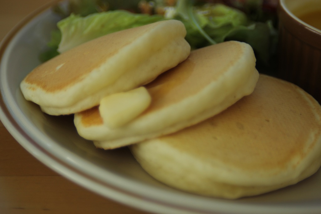 ハチミツ屋さんのパンケーキ