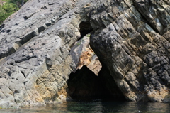 浦富海岸  花崗岩