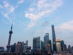 上海　テレビ塔