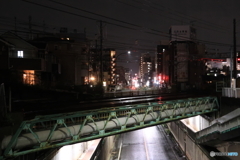 散歩コース（雨）スナップ