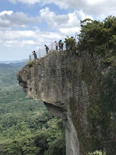 鋸山　地獄のぞき