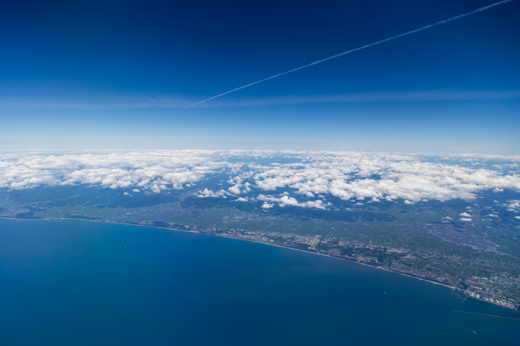 空からの景色