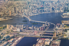 お台場　航空写真