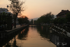 Sunset in Chiang Mai