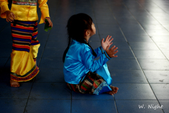 Chiang Mai - お寺で遊ぶ子供達
