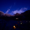 涸沢の夜明け