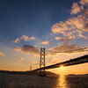 明石海峡大橋 ー夕景ー