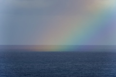 rainbow sea