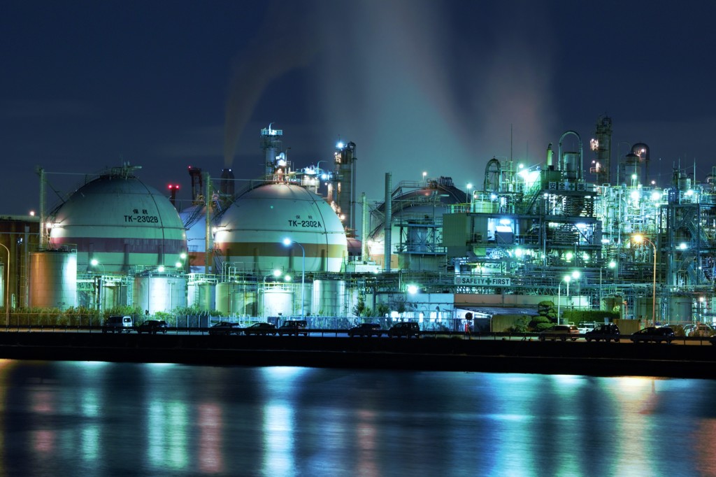 四日市工場夜景