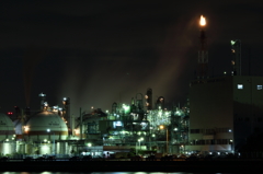 四日市　工場夜景