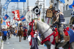 相馬野馬追(戦国絵巻  武者行列)