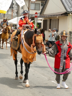相馬野馬追(戦国絵巻  武者行列)