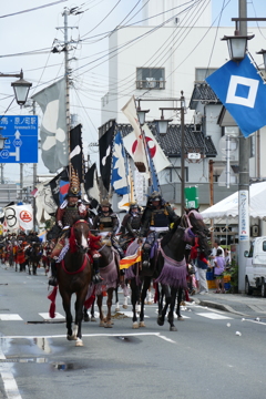 相馬野馬追(戦国絵巻  武者行列)