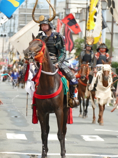 相馬野馬追(戦国絵巻  武者行列)