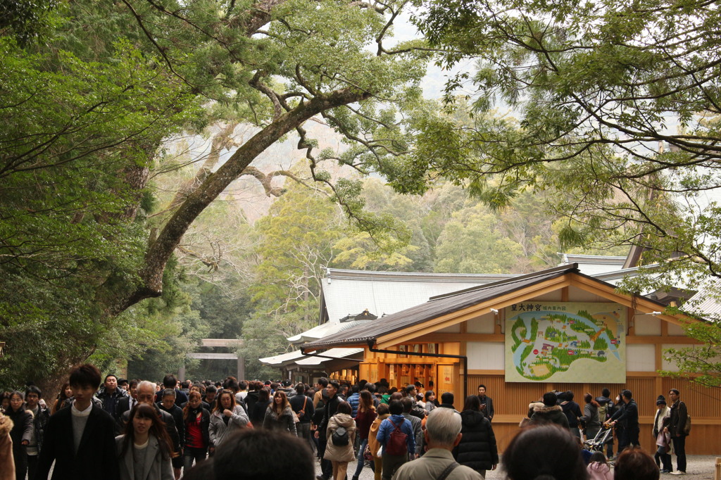 伊勢神宮　初詣
