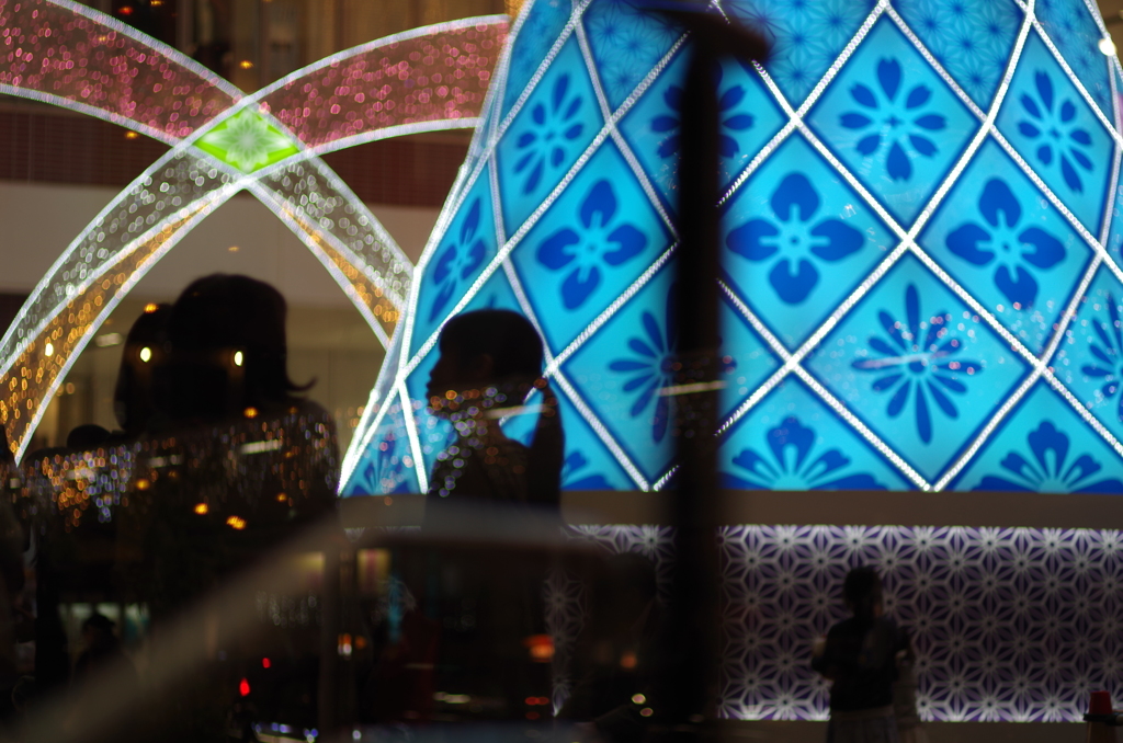 駅前イルミネーション