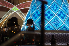 駅前イルミネーション