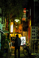 さまよい歩く