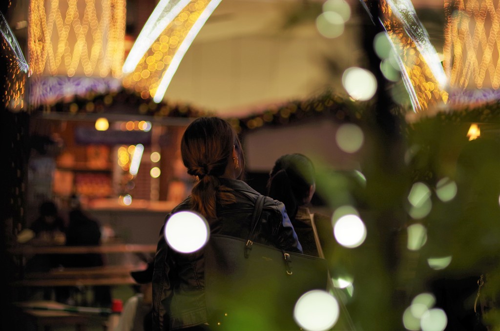 駅前イルミネーション