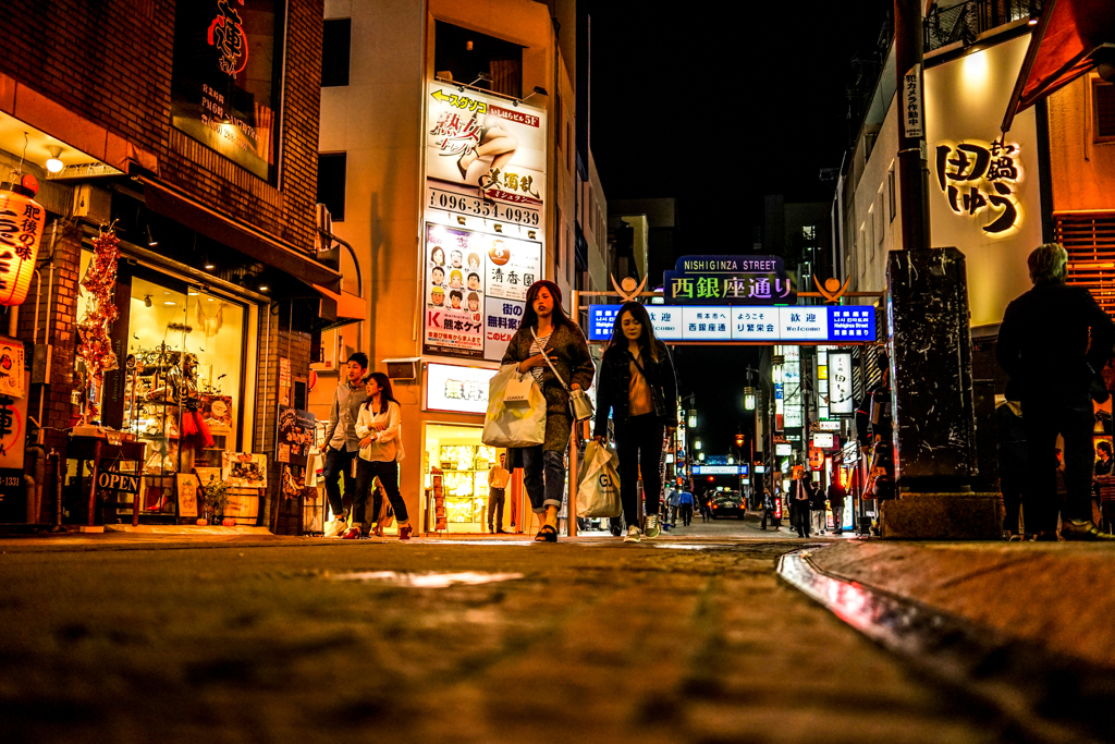 熊本の夜