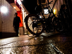 雨上がりのGR夜スナップ・自転車編