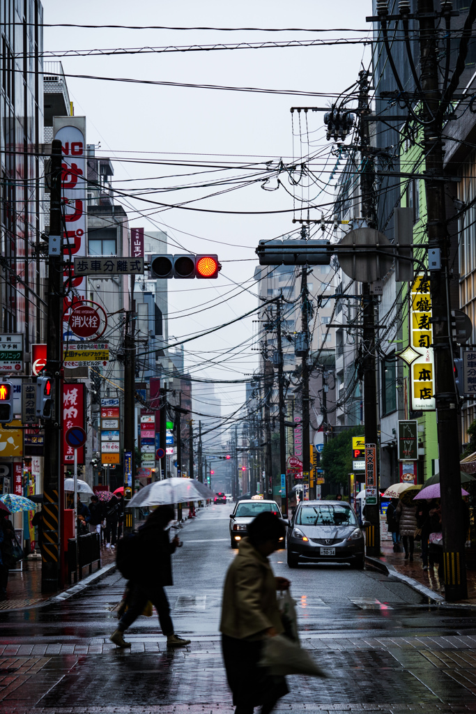 rainy christmas