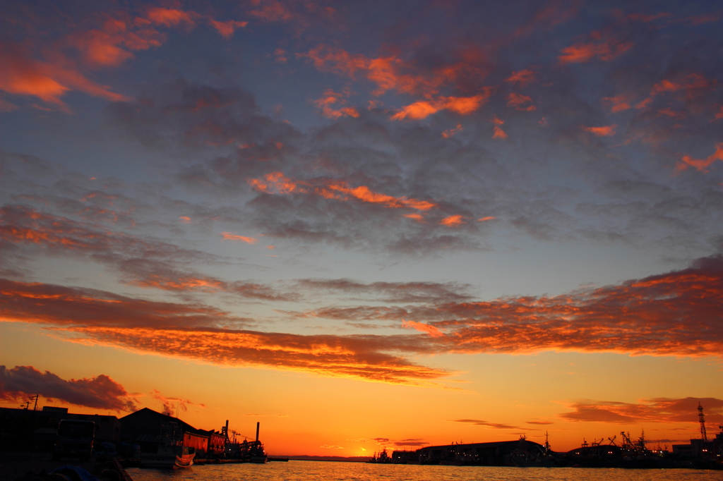 夕焼け空