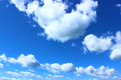 青空のコントラスト