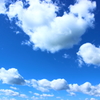 青空のコントラスト