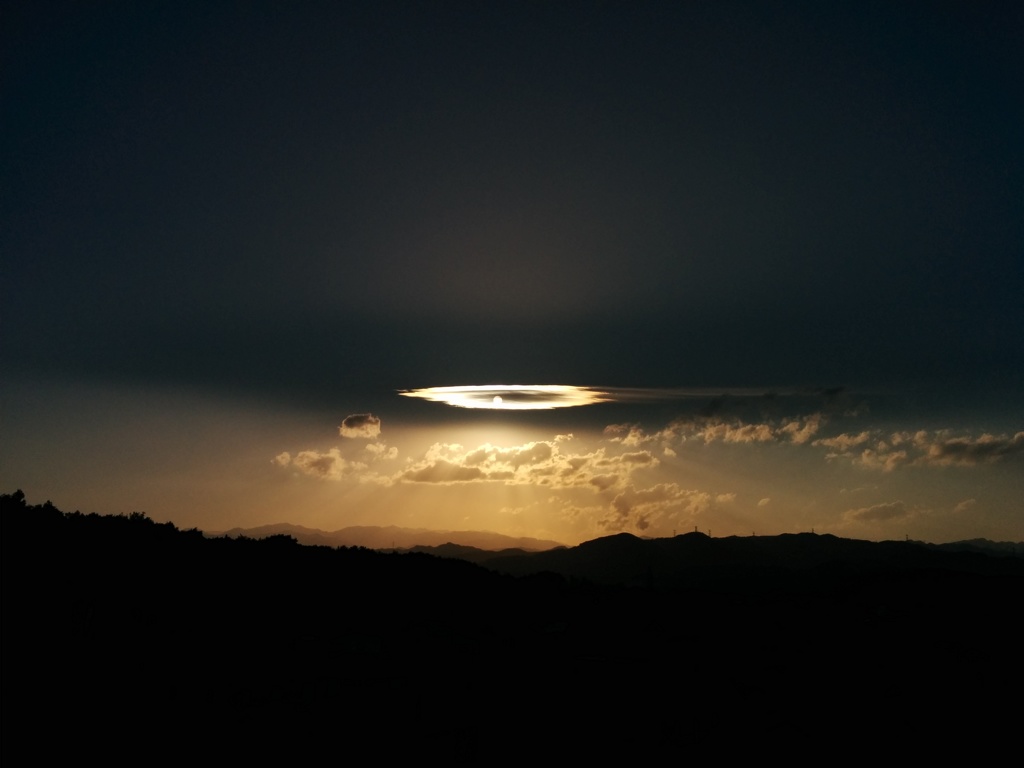 夏の夕暮れ2