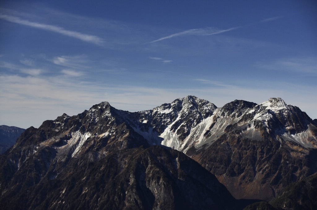 穂高連峰