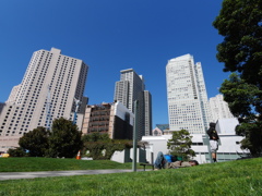 サンフランシスコのビル群