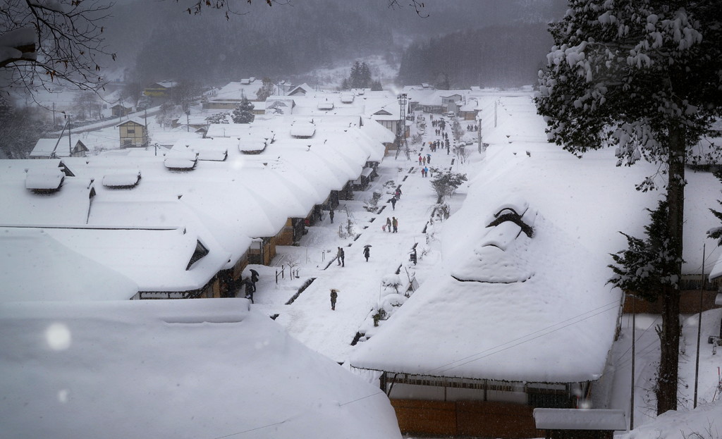 雪山の里