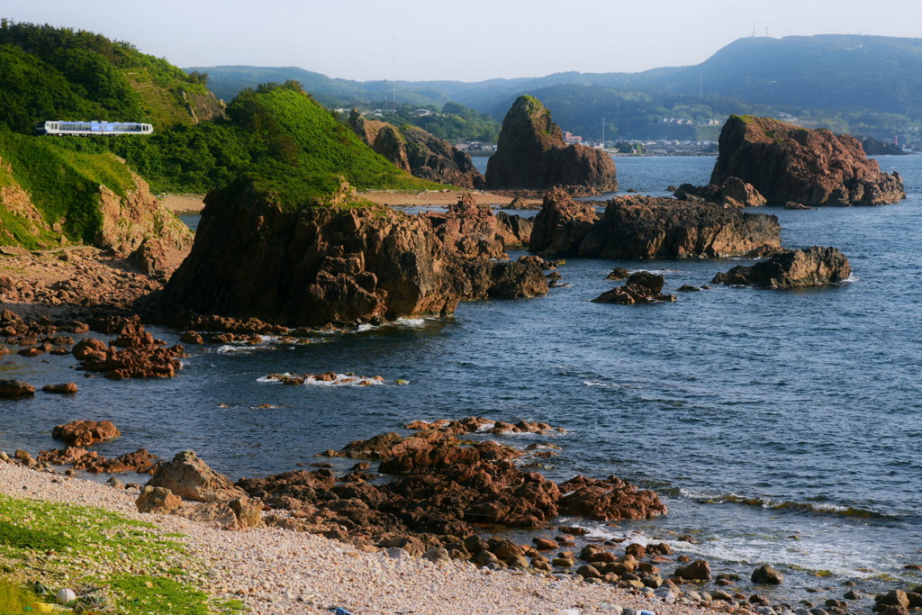 初夏の海岸−行合崎−