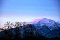 Early morning Mt.Iwaki