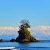 女岩と立山連峰