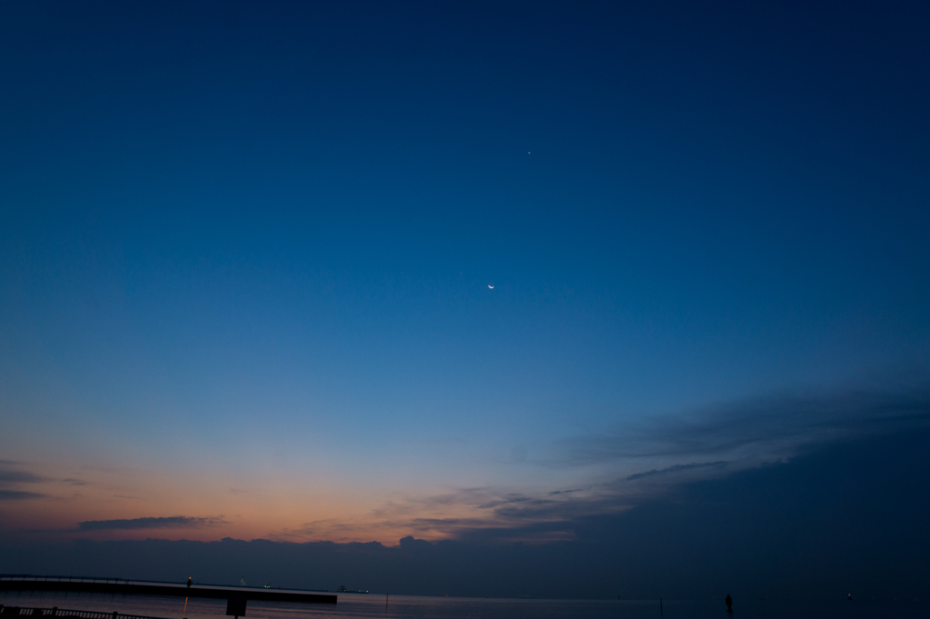 夜明け