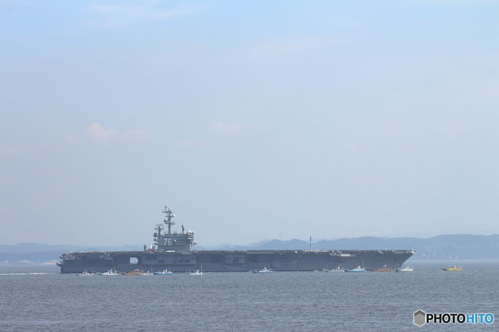 レーガンと釣り船