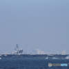 レーガン出港　