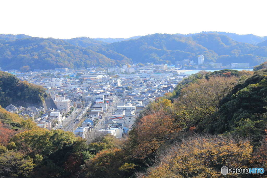 逗子の街並み・・