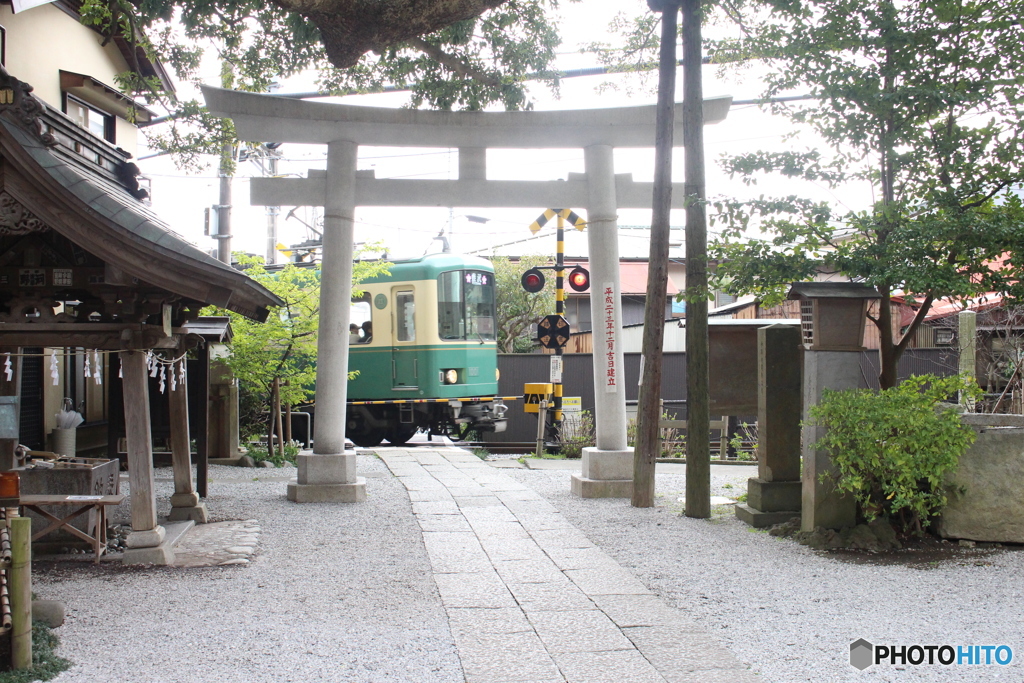 御霊神社から・・