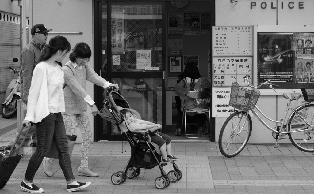 交番de監視