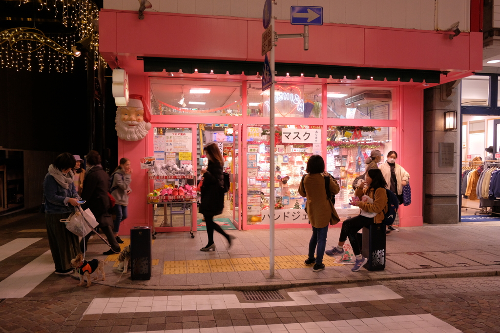 サンタの明かり