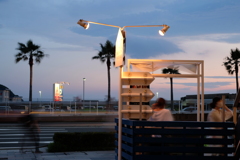 国道134号 片瀬の夕暮れ