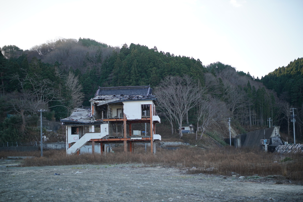 津波の爪跡