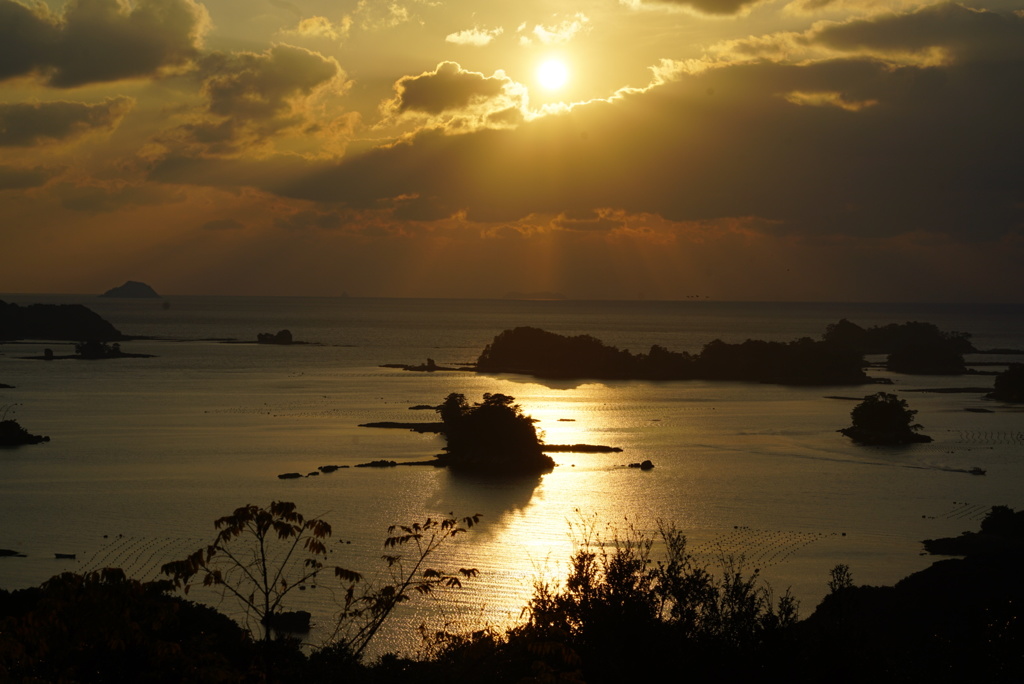 西海夕焼け