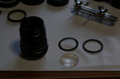 分解　CANADA LEITZ TERE-ELMARIT-M F2.8/90mm